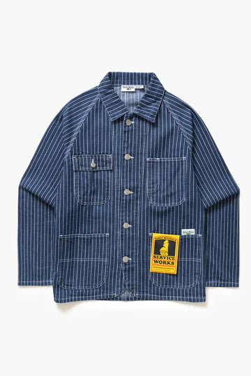 Pinstripe Denim Coverall 2.0 - ACME FINE GOODS