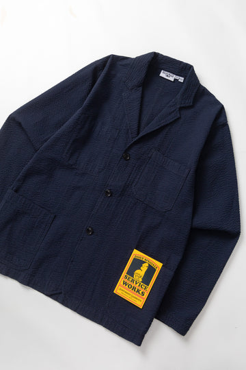 Seersucker Server Suit Jacket - ACME FINE GOODS