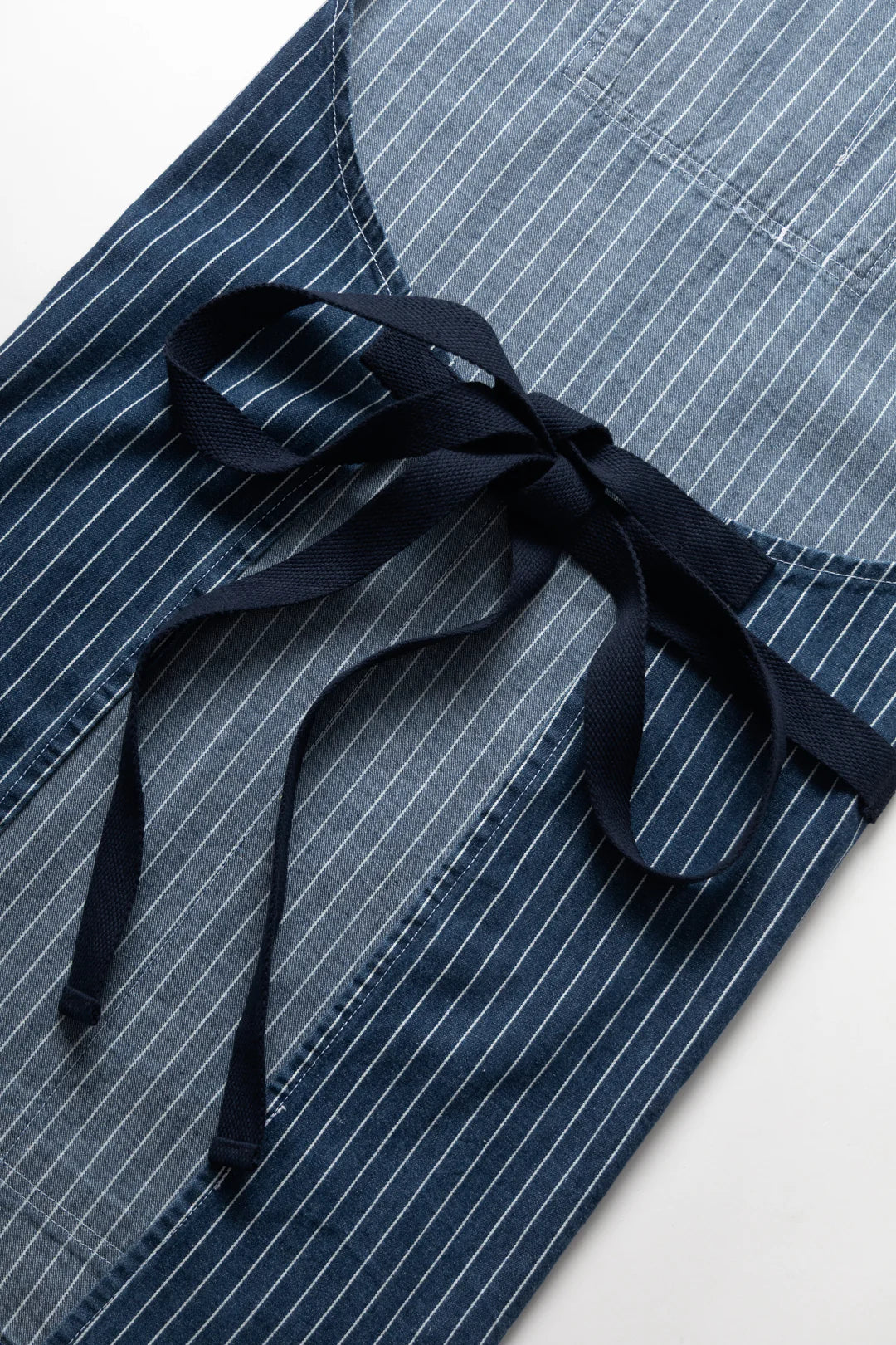 Denim Pinstripe Apron - ACME FINE GOODS