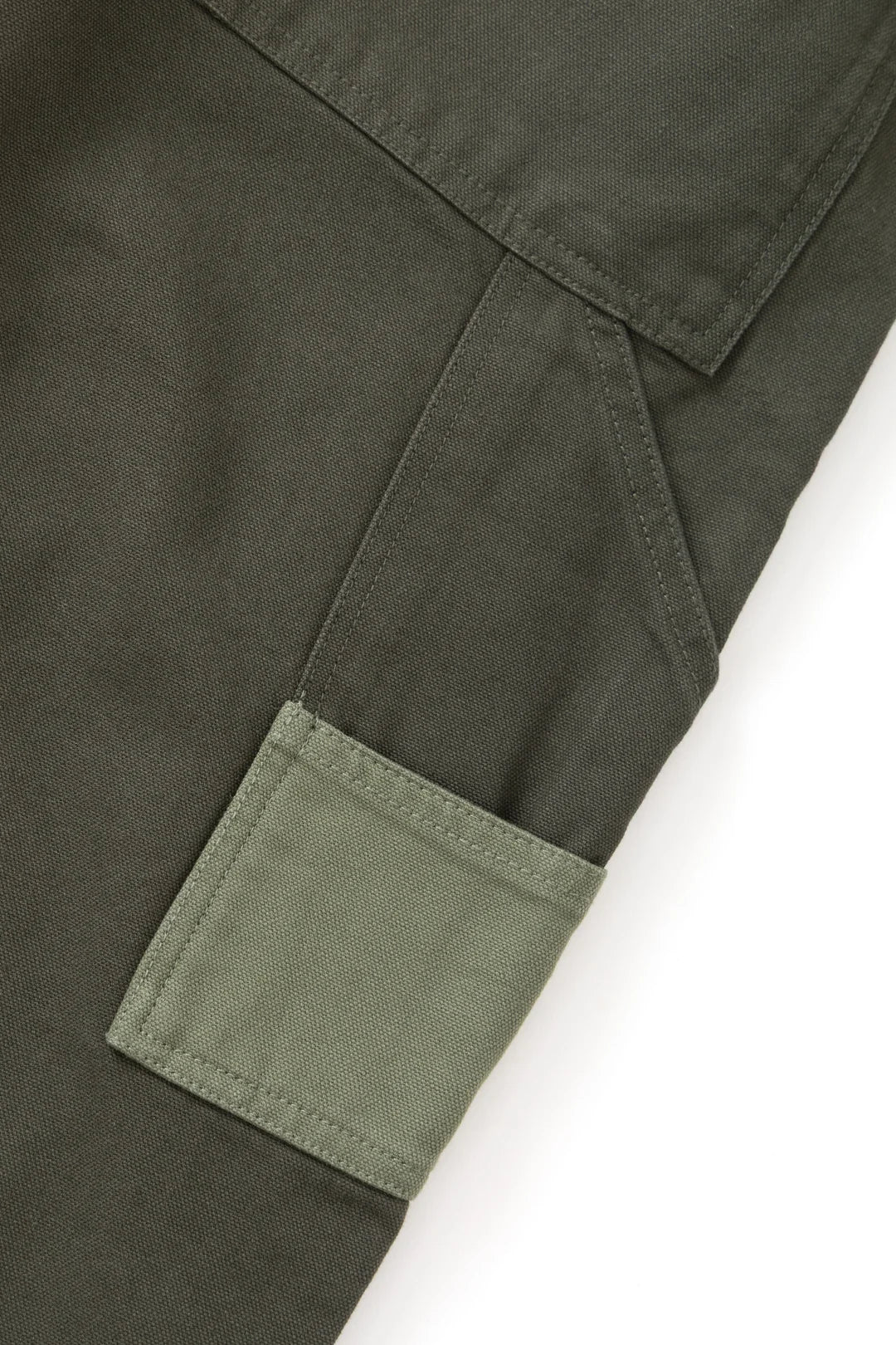 Patchwork Utility Chef Pants