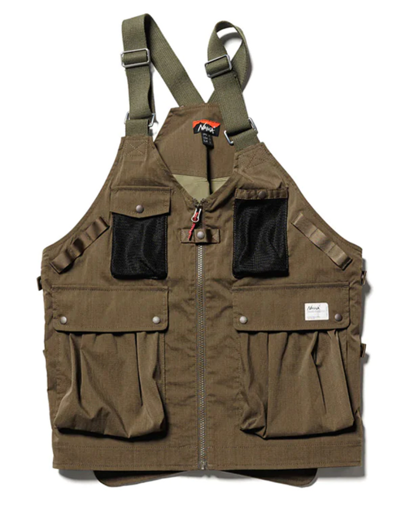 宅配便配送 NANGA TAKIBI VEST FIELD RIPSTOP ナイロンジャケット