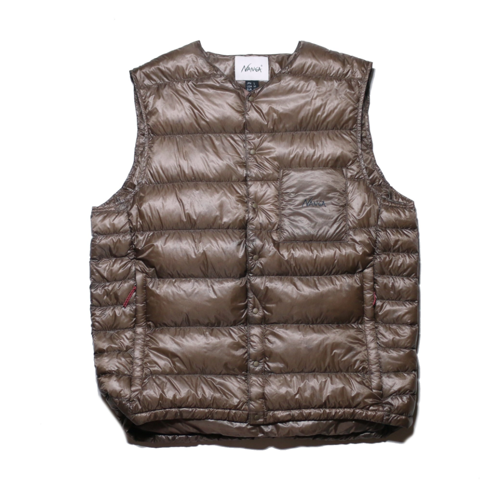 Inner Down Vest by Nanga Japan