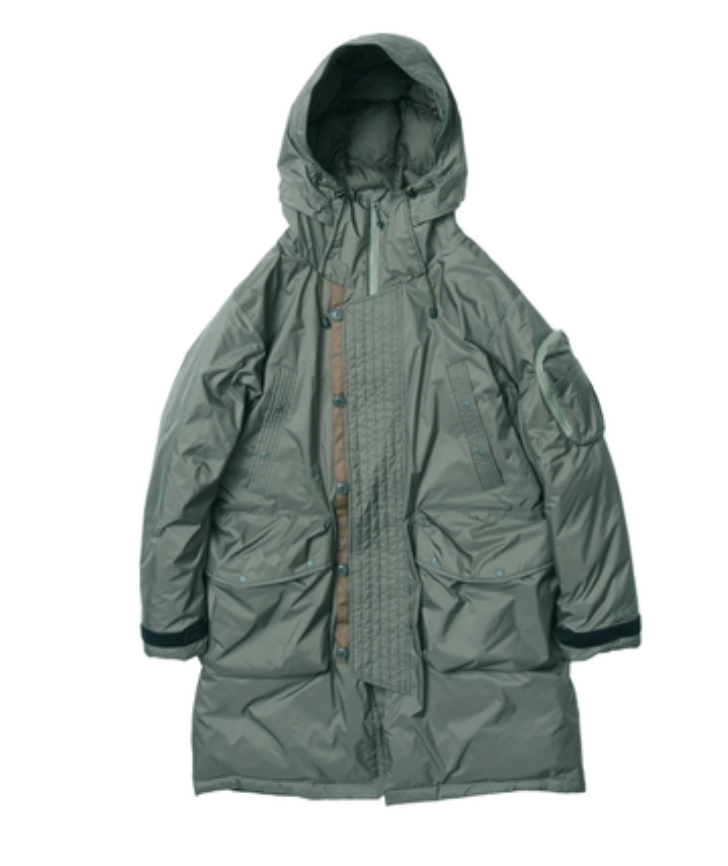 NANGA Brown Field Down Coat