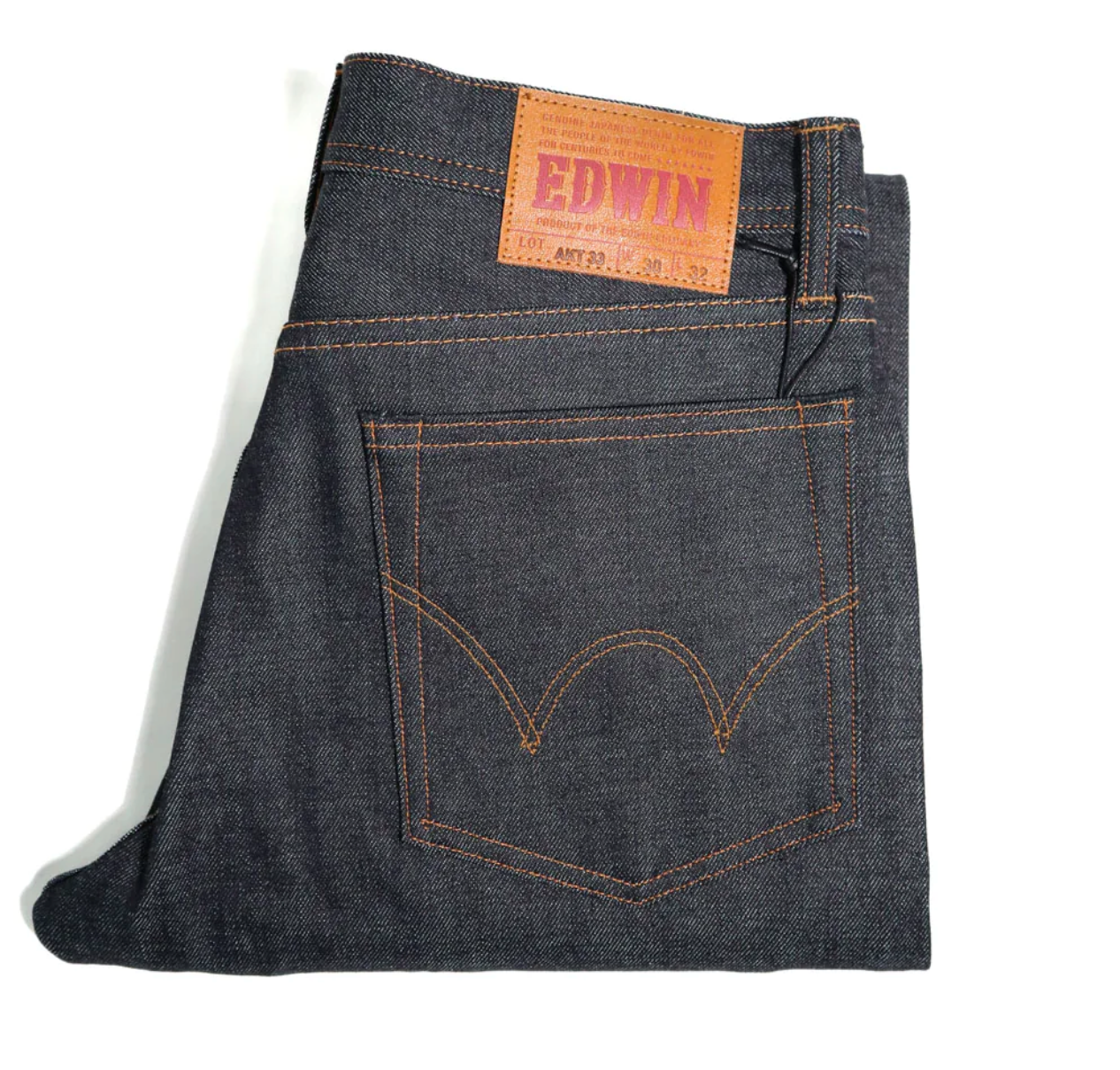 AKT33 Dry Indigo 13.5oz Rainbow Selvedge Denim Regular Taper