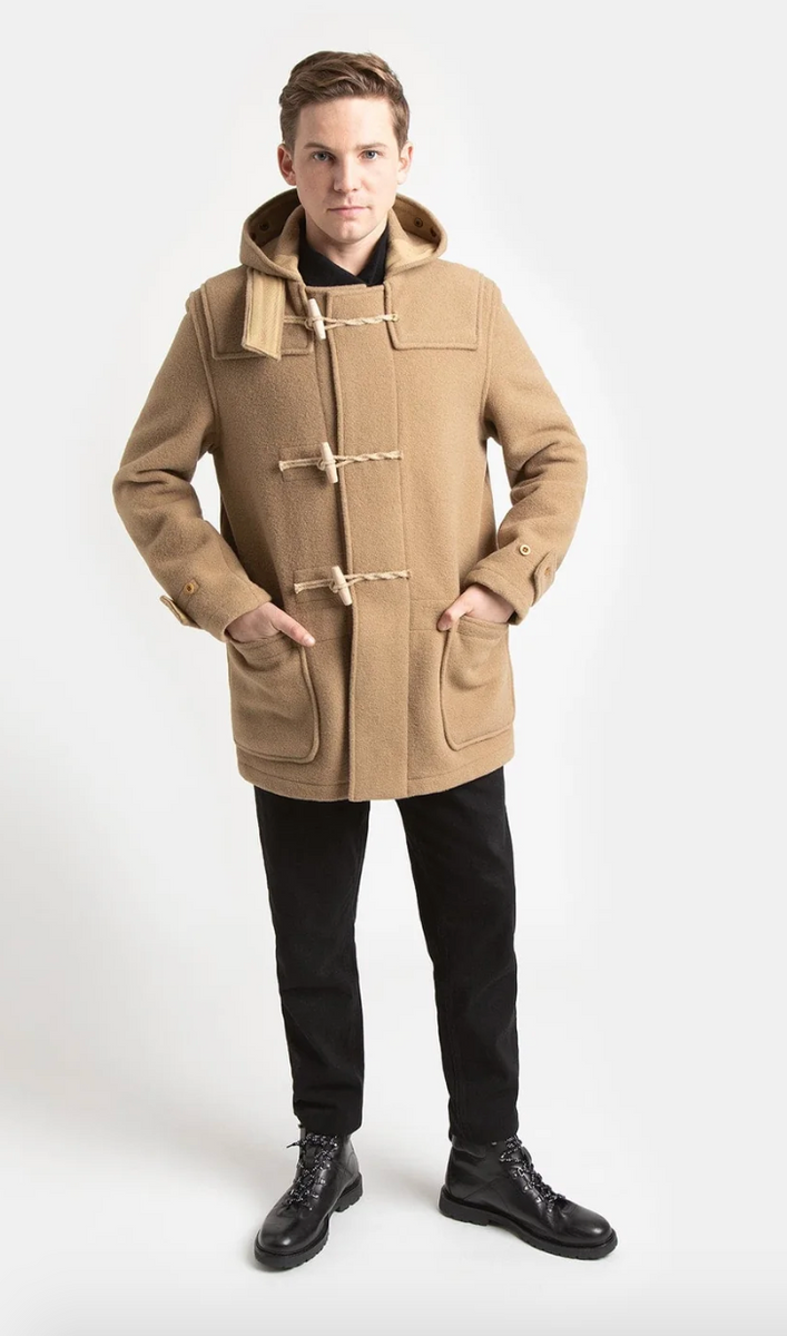 美品！CLANE OVER MAXI DUFFLE COAT AB LONG DUFFLE COAT (BEIGE) - ARCHIVE BOLD | 60% - Asian