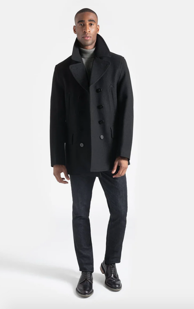 Gloverall churchill 2025 reefer pea coat