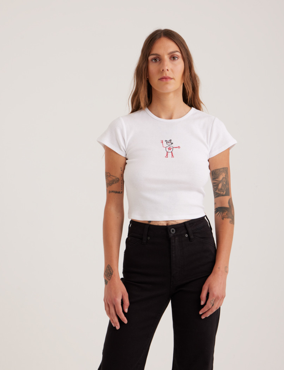 Boxy Bear Tee Basquiat x Roark - ACME FINE GOODS