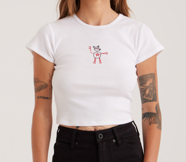 Boxy Bear Tee Basquiat x Roark - ACME FINE GOODS