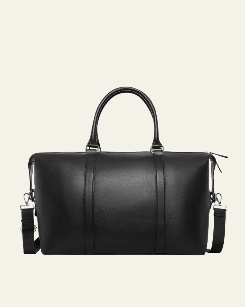 Leather Weekender Bag by Les Deux - ACME FINE GOODS