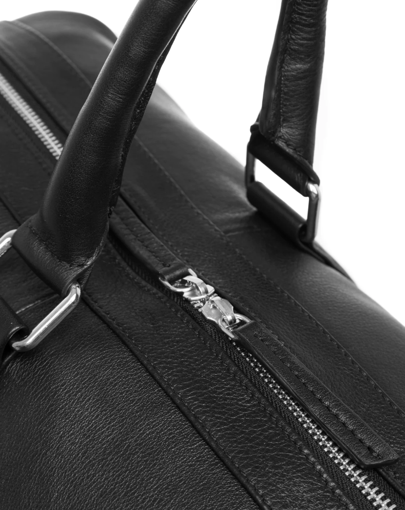 Leather Weekender Bag by Les Deux - ACME FINE GOODS