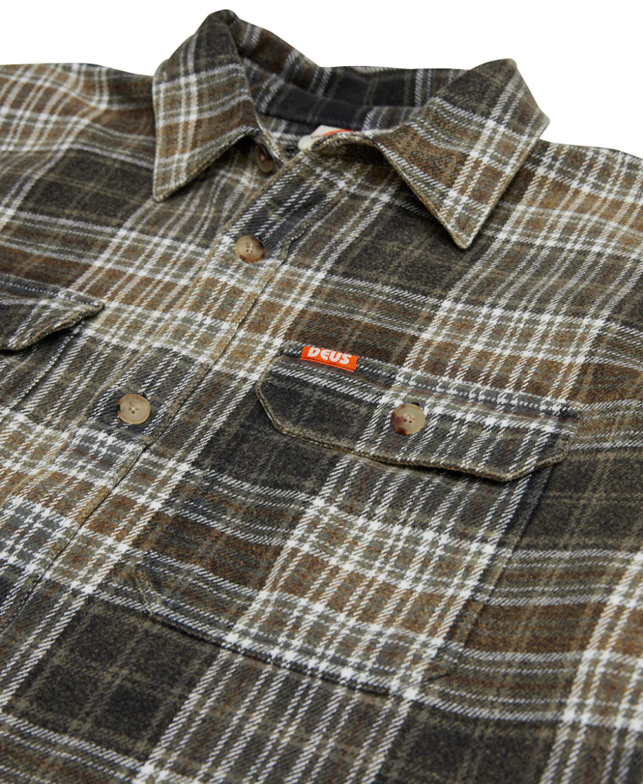Vacay Check Shirt by Deus Ex Machina - ACME FINE GOODS