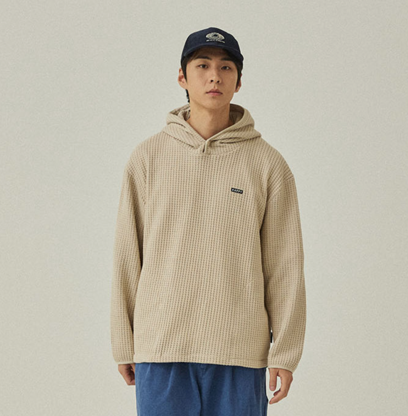 Waffle Button Hoodie - ACME FINE GOODS
