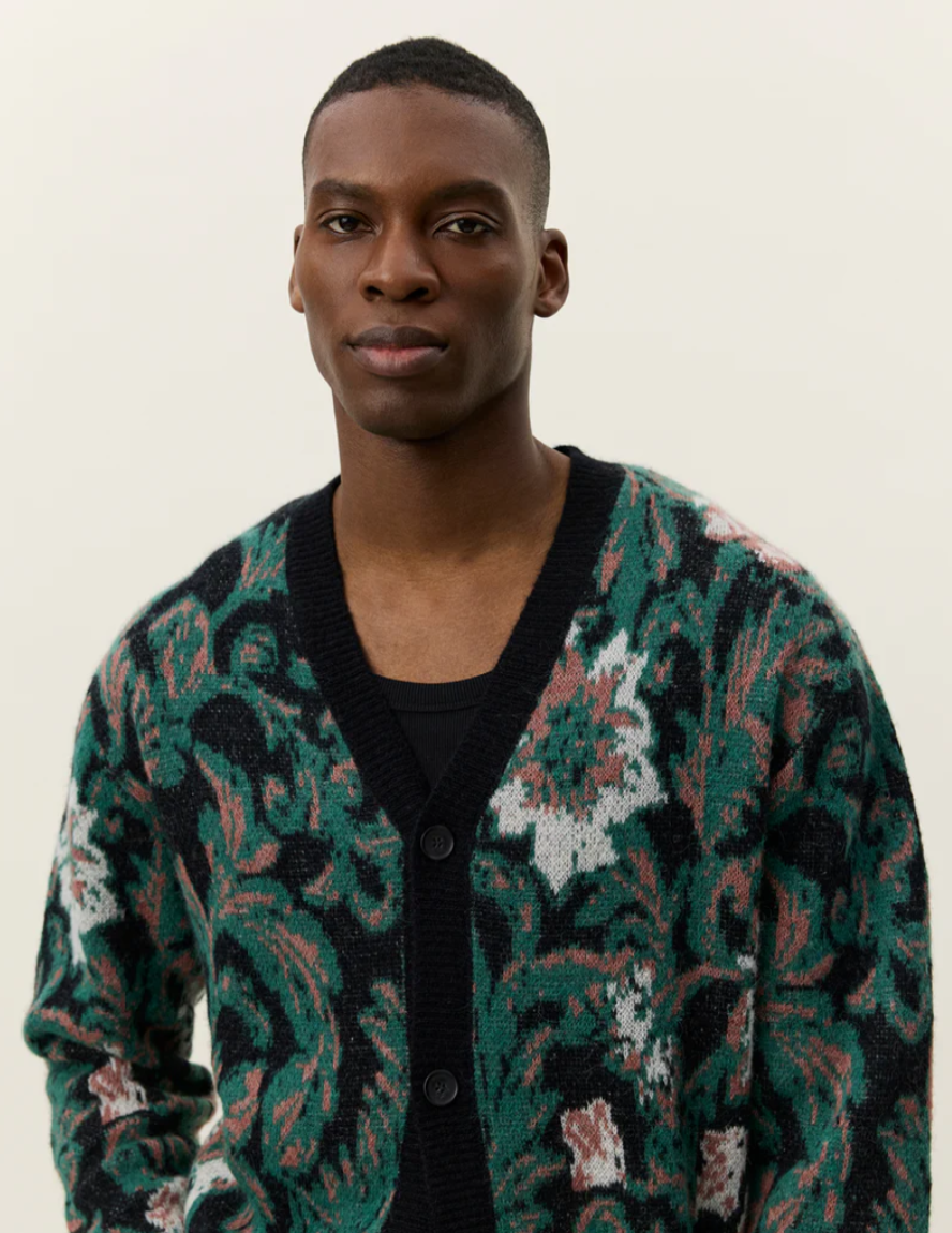 Alex Jacquard Cardigan - ACME FINE GOODS