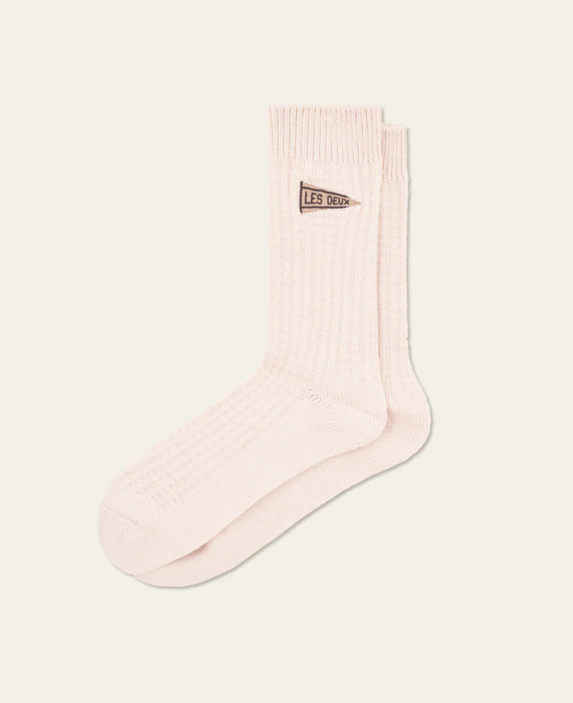 Flag Waffle Weave Socks - ACME FINE GOODS