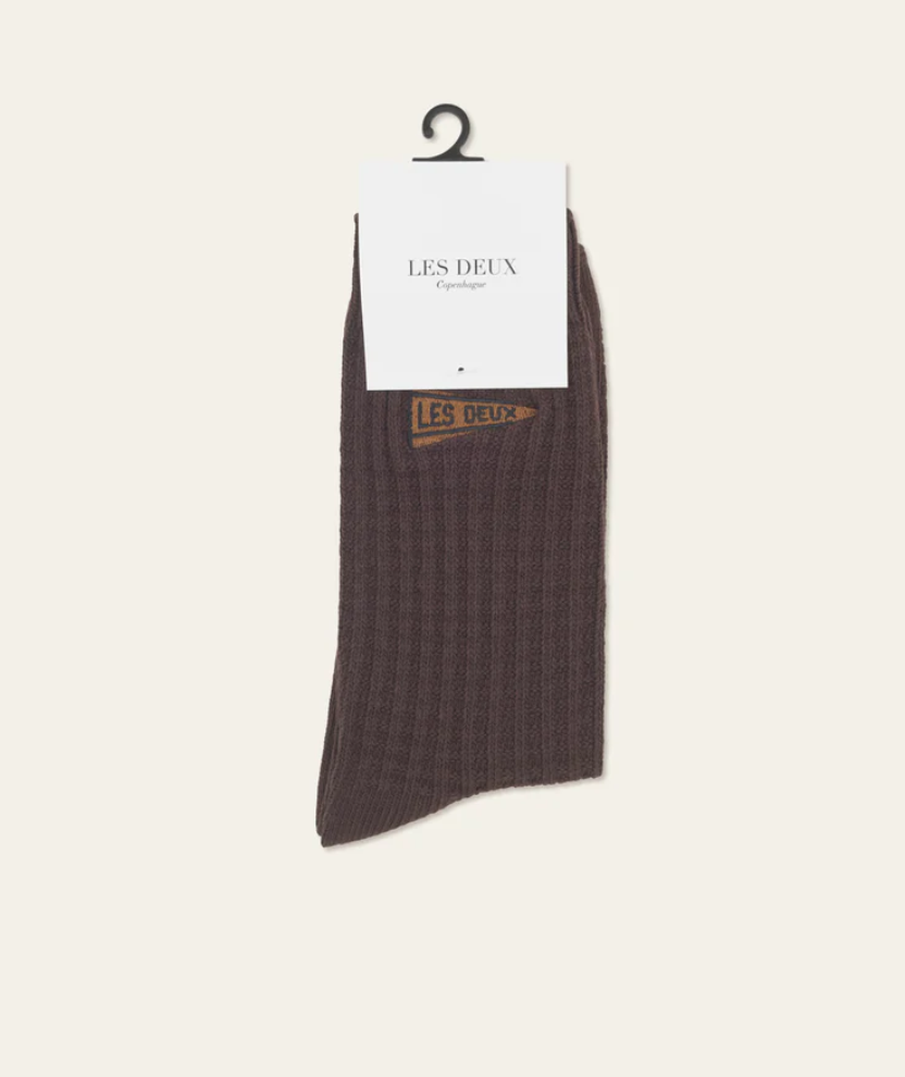 Flag Waffle Weave Socks - ACME FINE GOODS