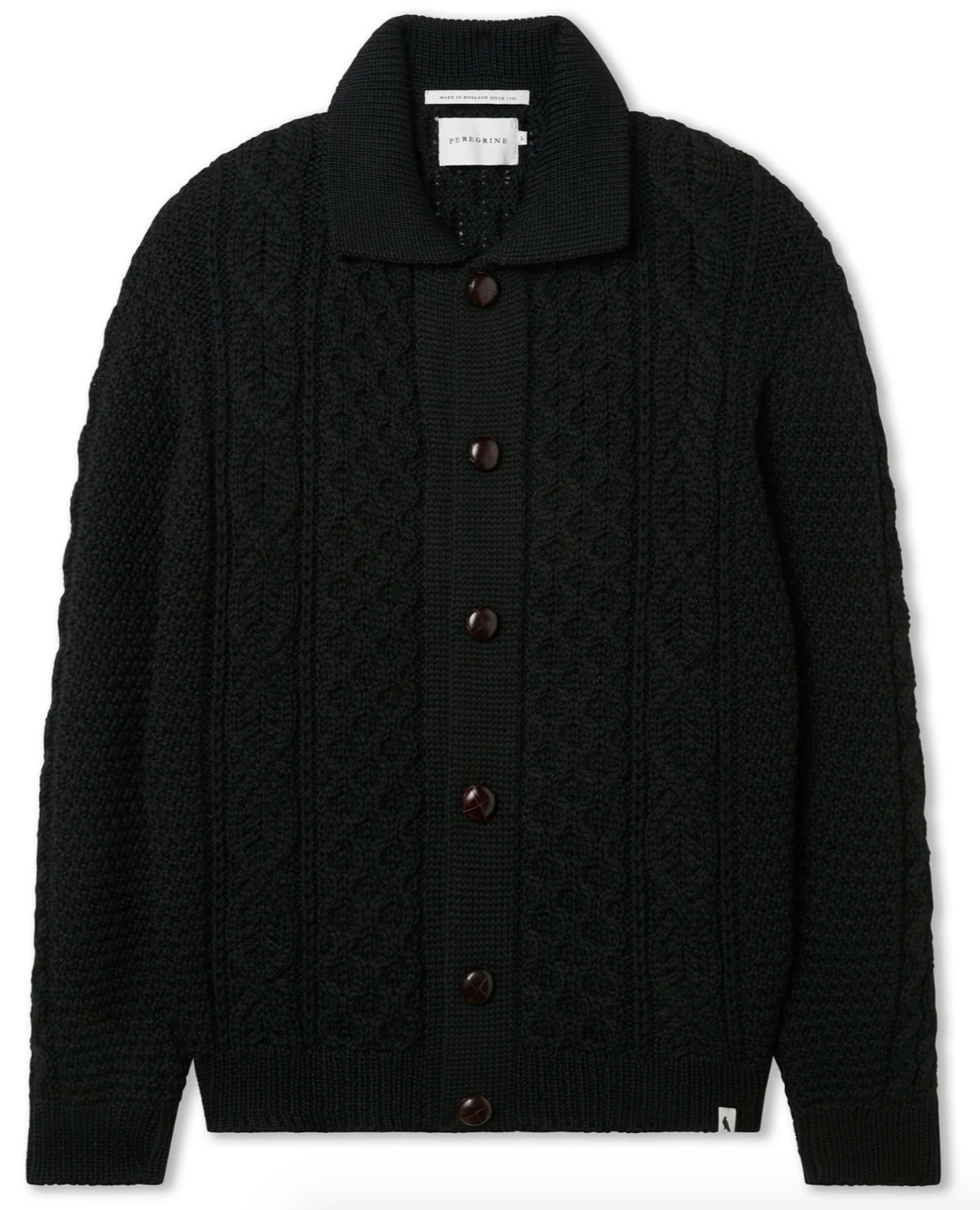 Hudson Aran Cardigan by Peregrine - ACME FINE GOODS