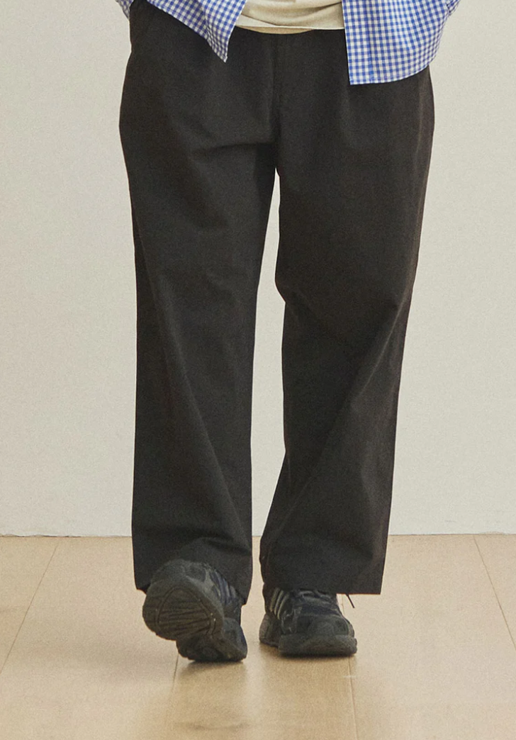 Two Tuck Wide Denim Pants - ACME FINE GOODS