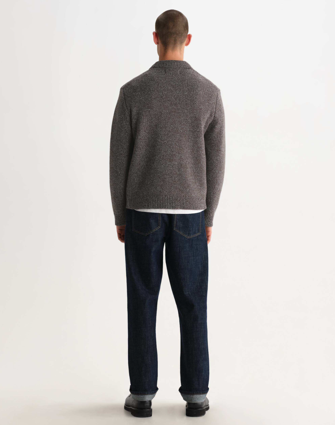 Alpha Zip L/S Polo