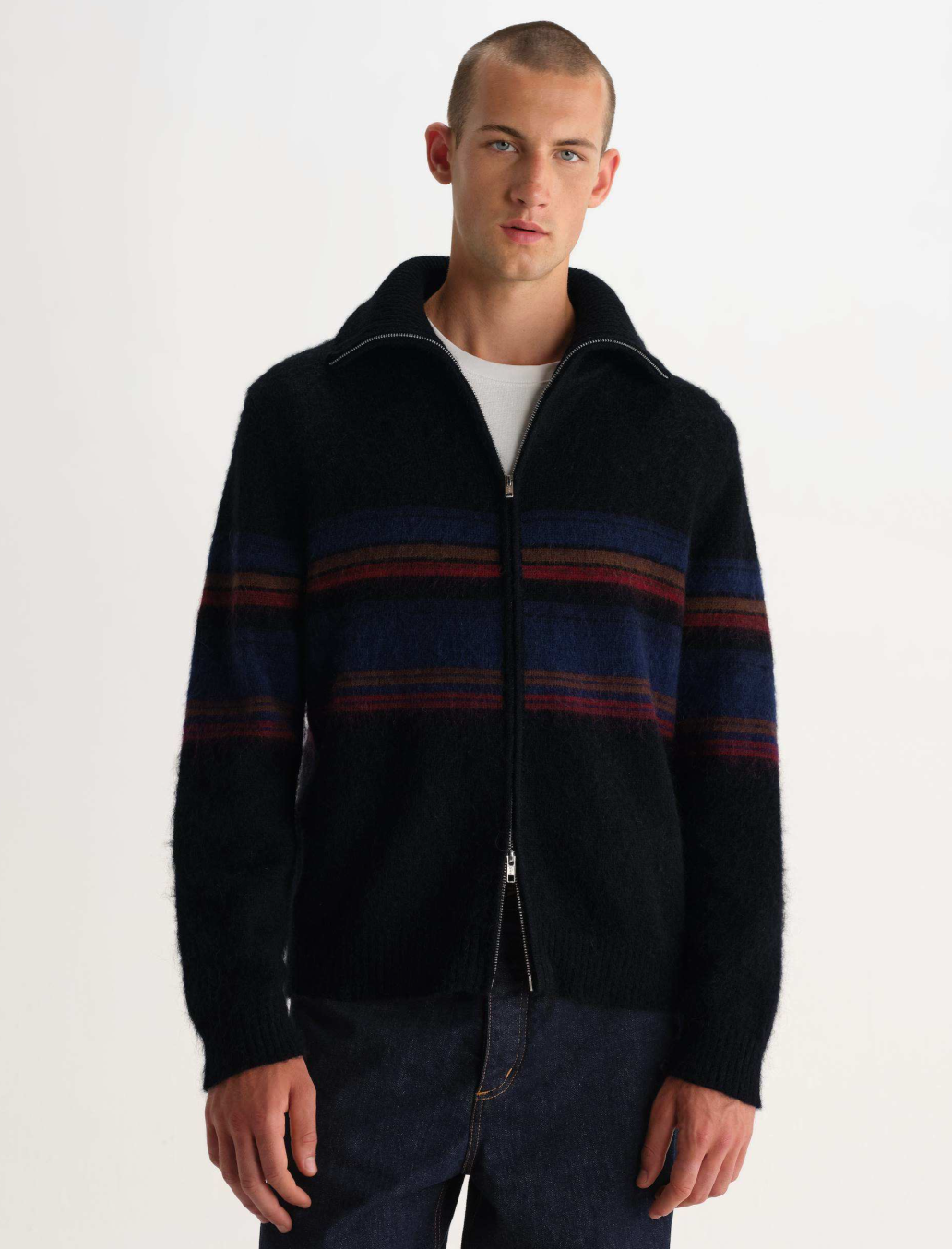 Norris L/S Zip Funnel Neck