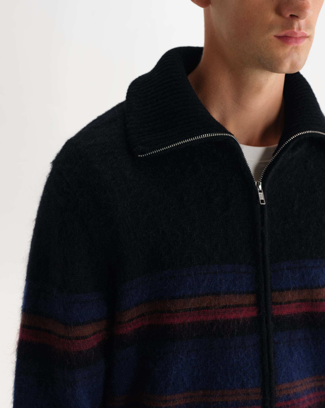 Norris L/S Zip Funnel Neck