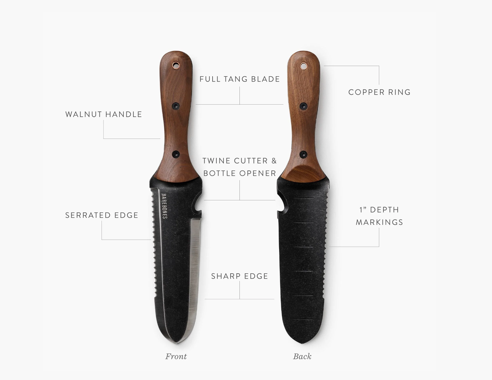 Hori Hori Classic w/ Sheath - ACME FINE GOODS