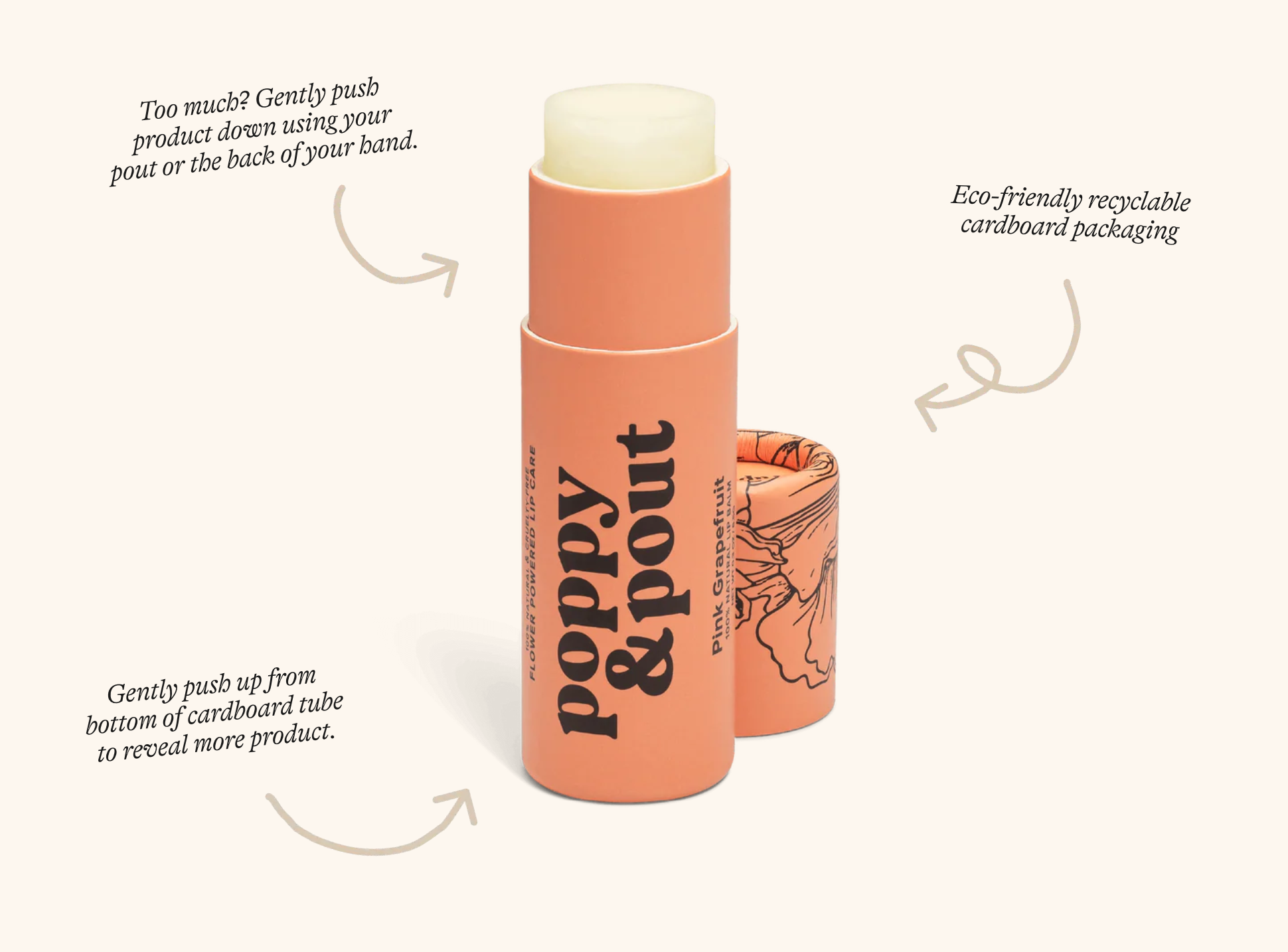 Poppy & Pout Lip Balm - ACME FINE GOODS
