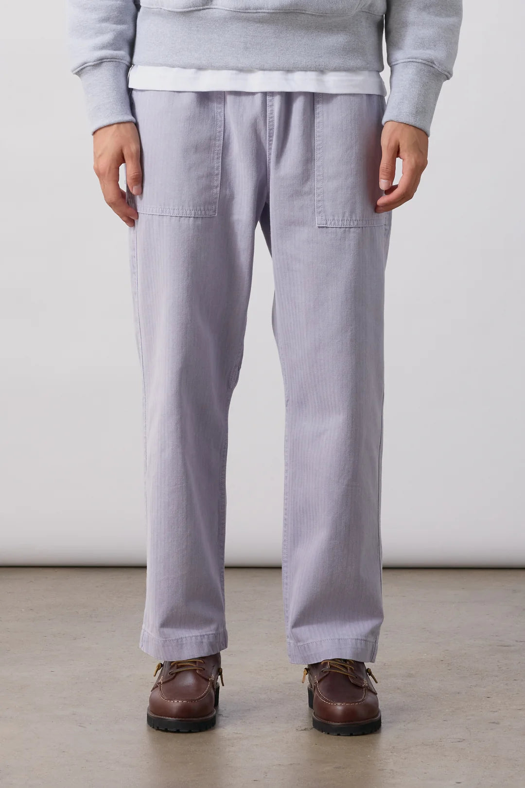 Pigment Herringbone Chef Pant