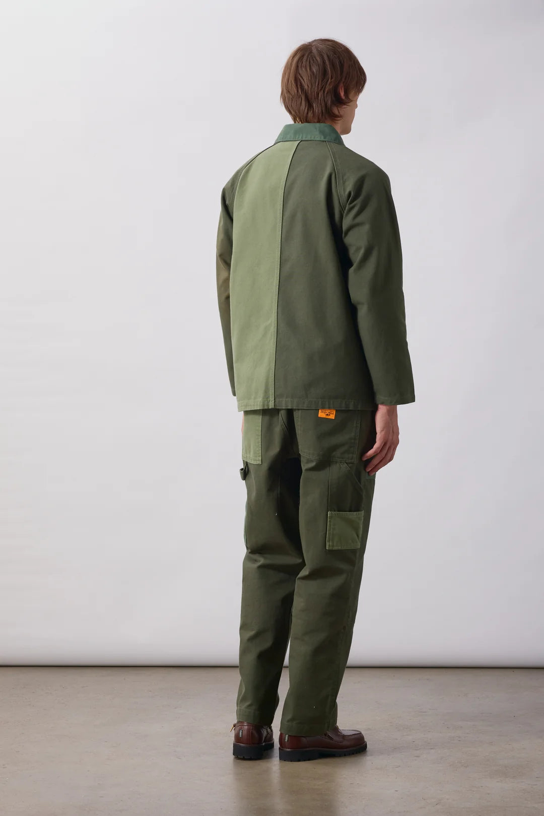 Patchwork Utility Chef Pants