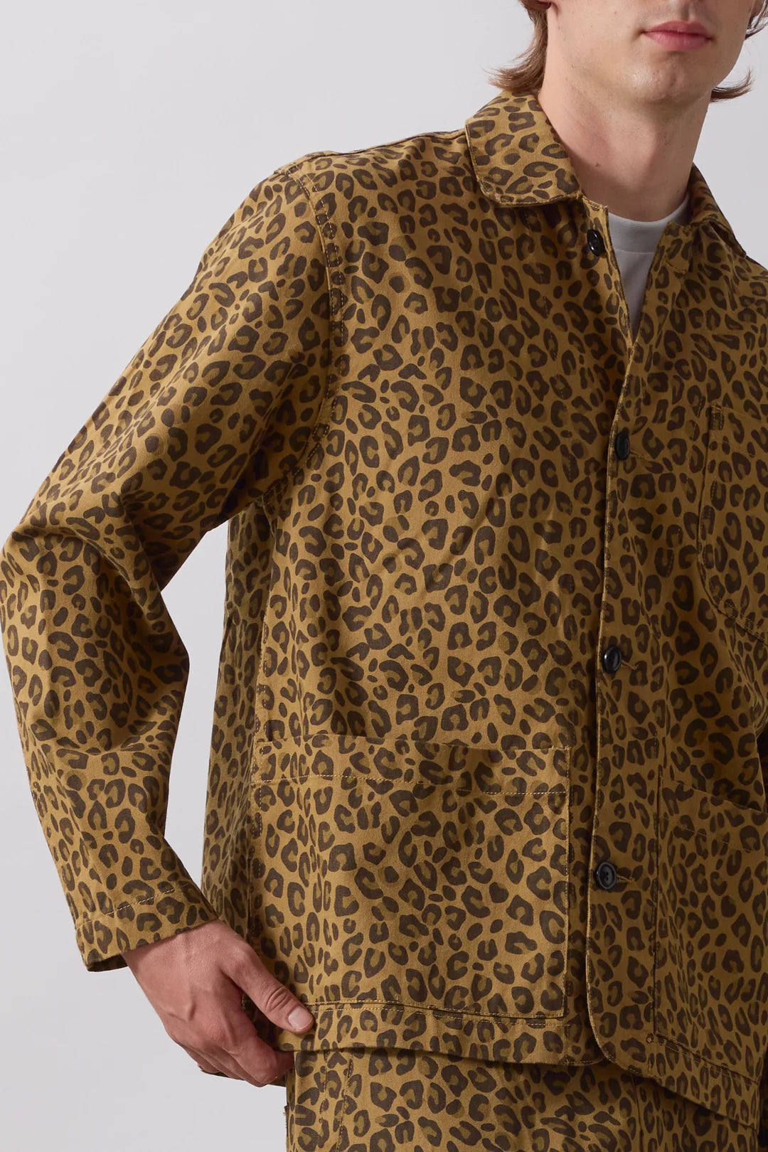 Patterned Easy Chef Shirt