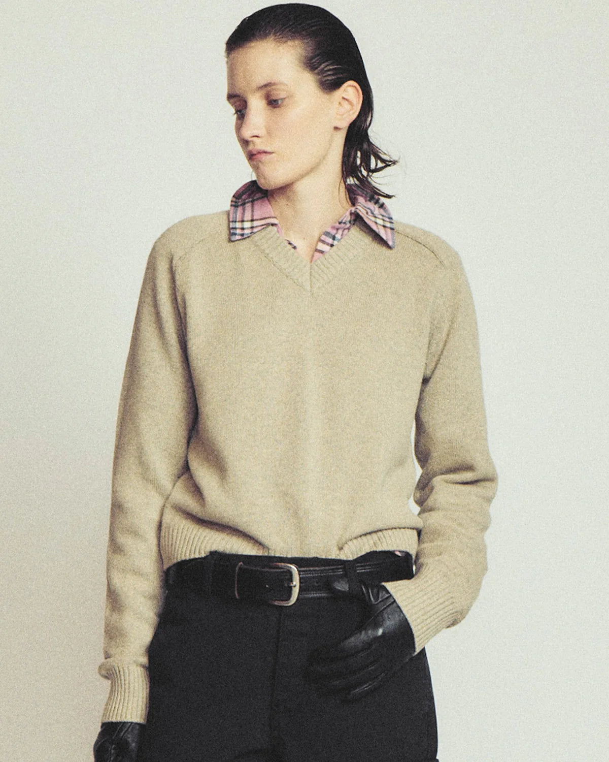 Parks Knit V Neck
