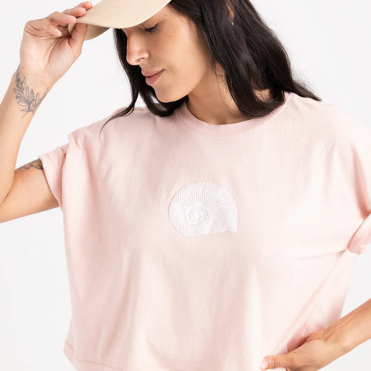 Striped Shell Boxy Tee - ACME FINE GOODS