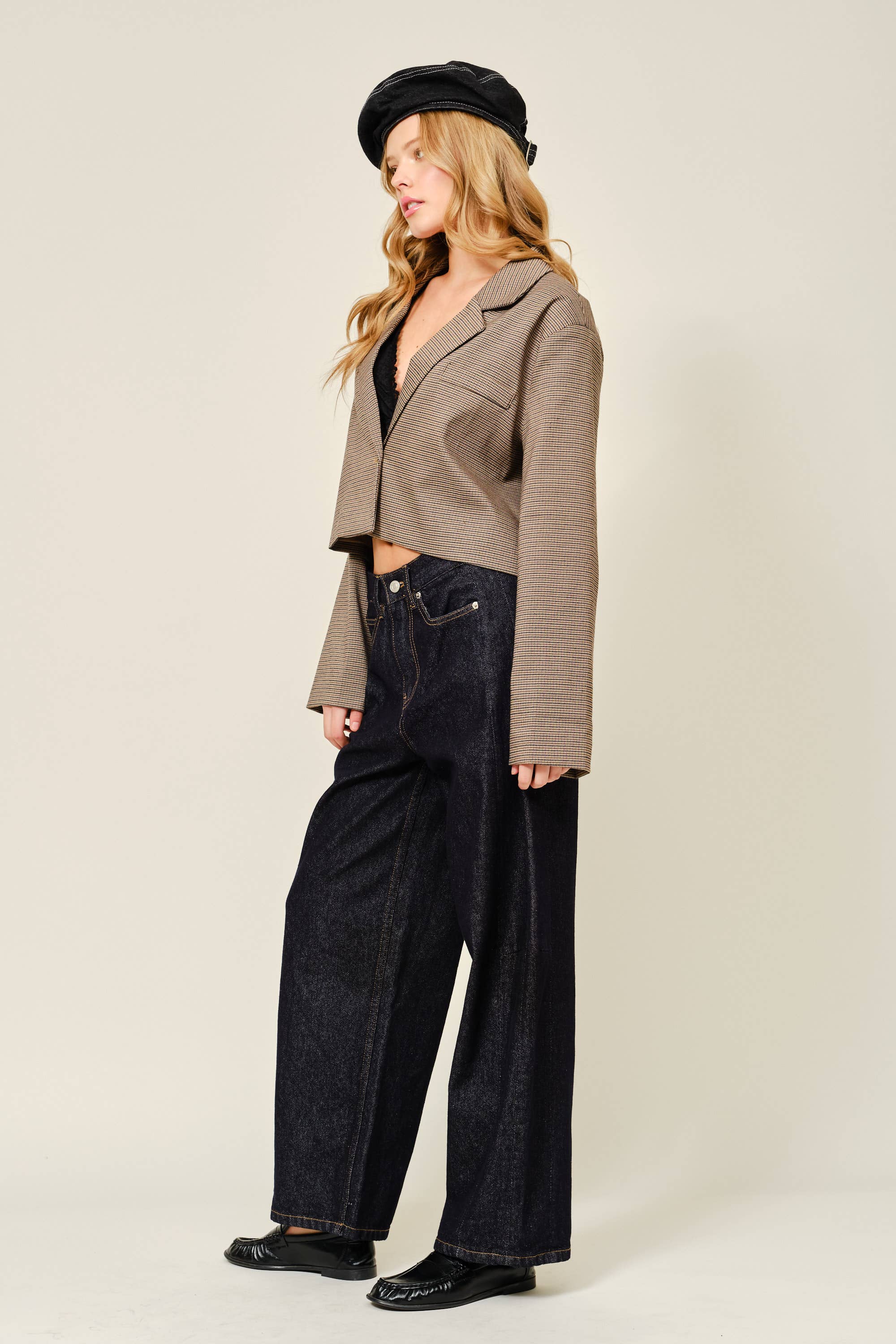 Soft Barrel Cropped Denim - ACME FINE GOODS