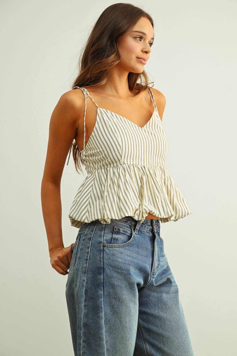 Sweetheart Peplum Top