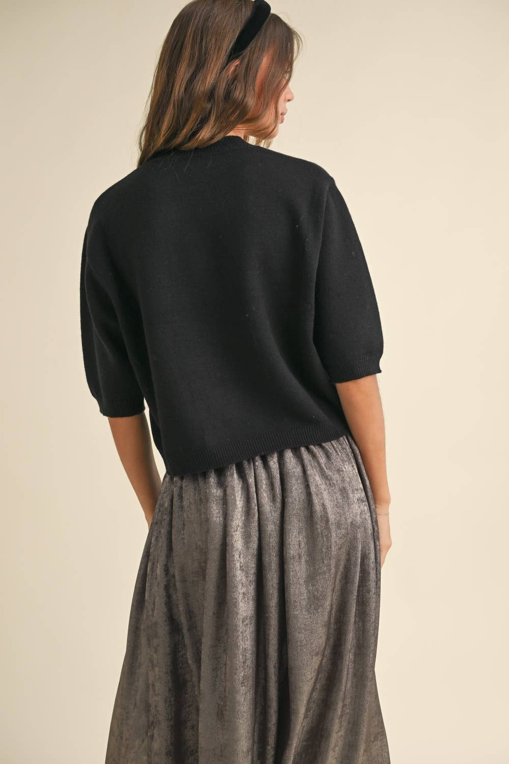 Short Sleeve Sweater