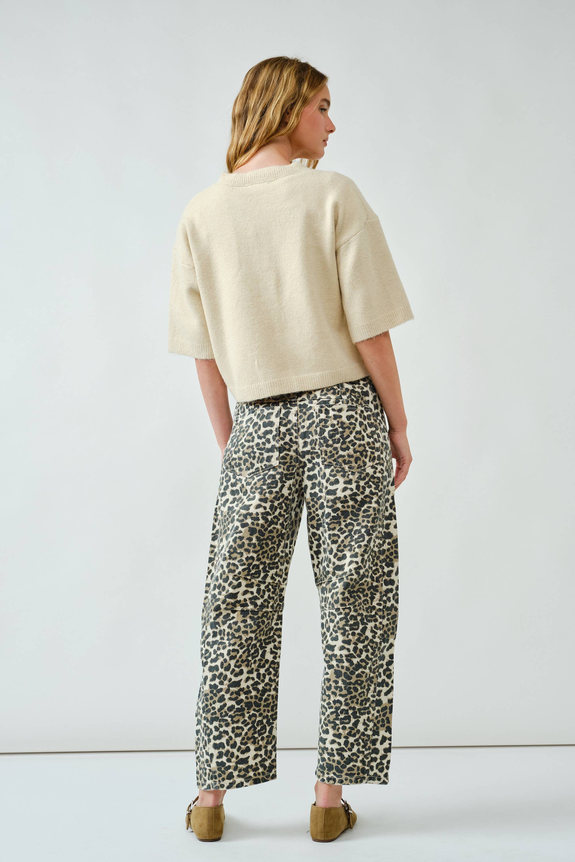 Slouchy Crop Fit Barrel Jeans - ACME FINE GOODS