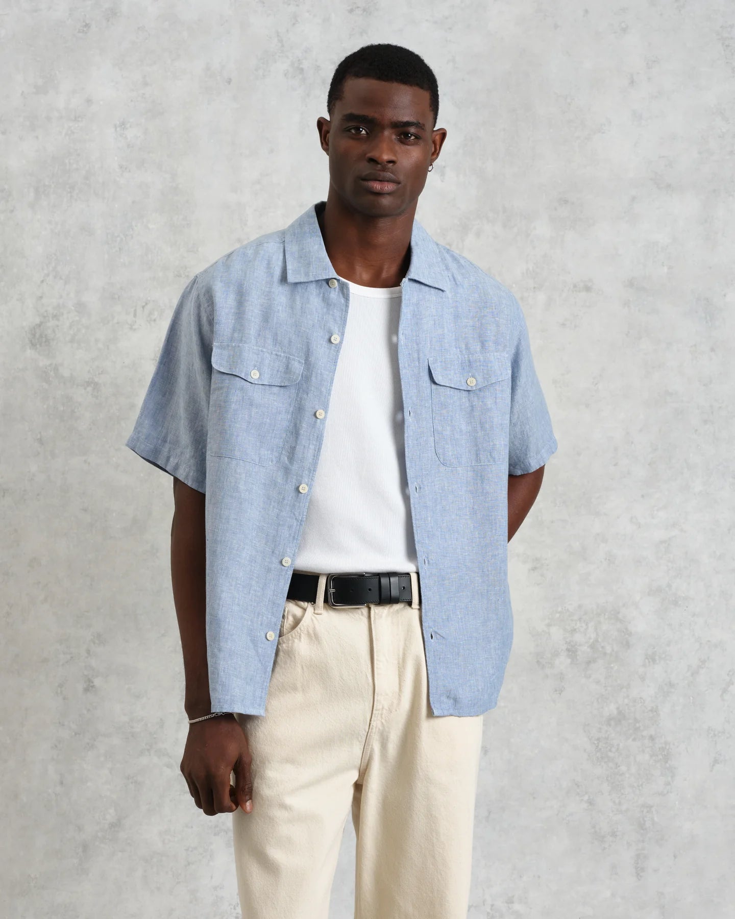 Bartlett SS Linen Shirt - ACME FINE GOODS