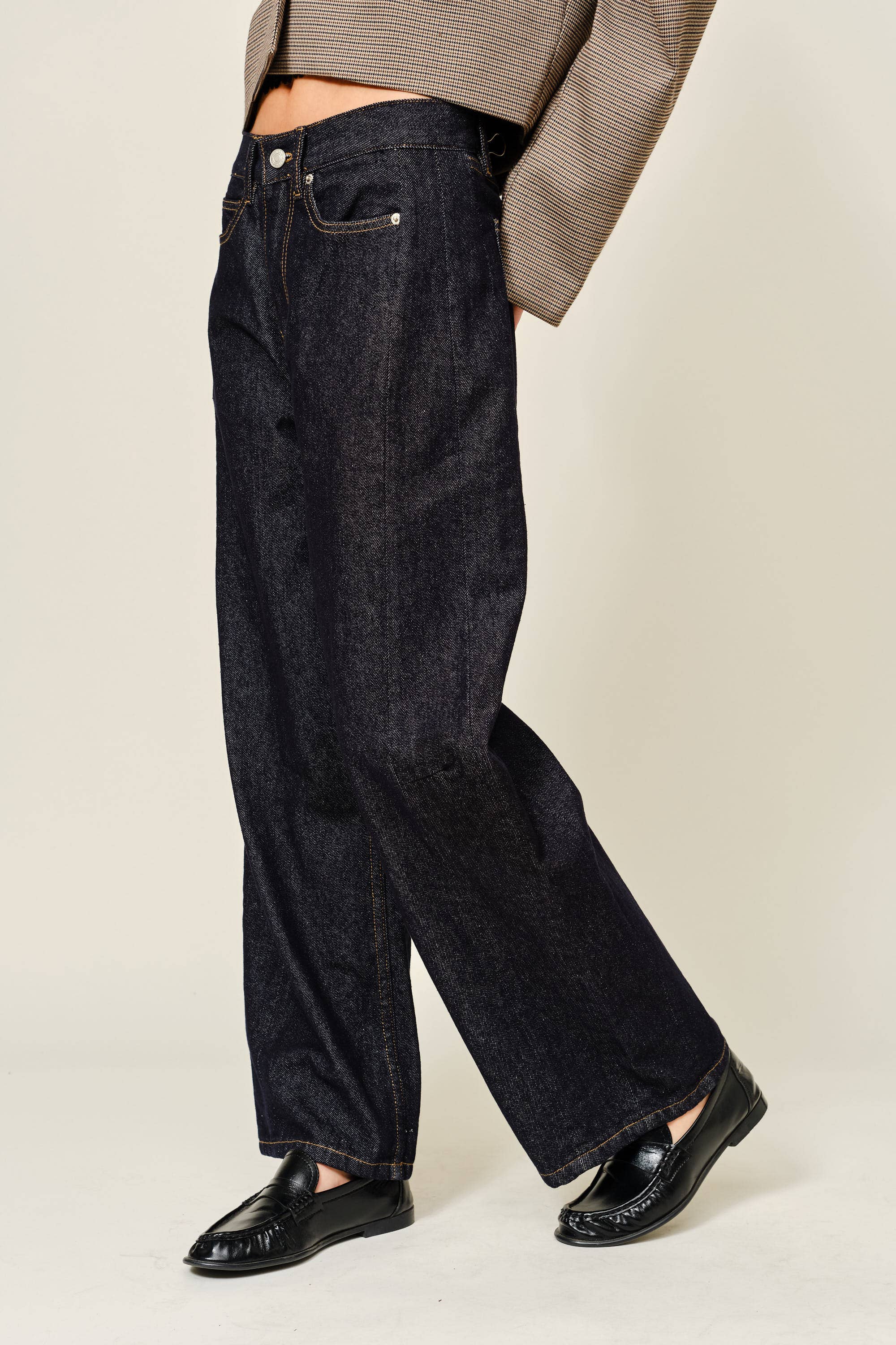 Soft Barrel Cropped Denim - ACME FINE GOODS