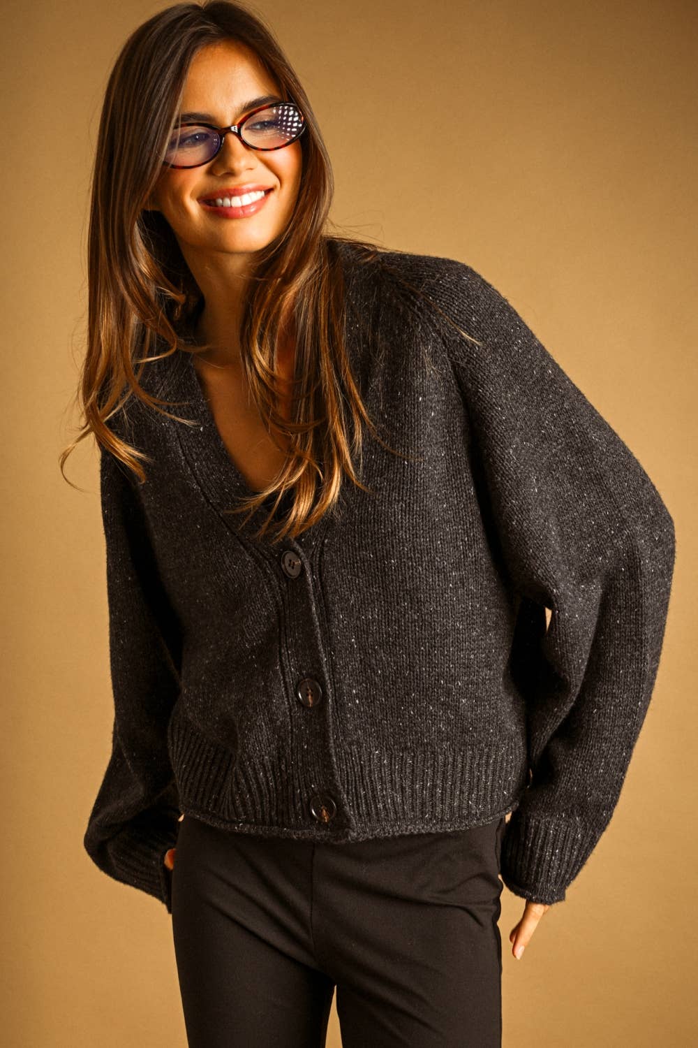 V-Neck Cardigan