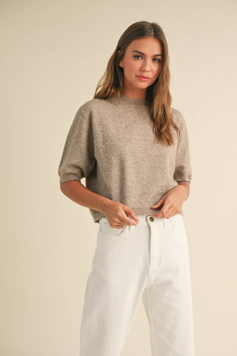 Short Sleeve Sweater