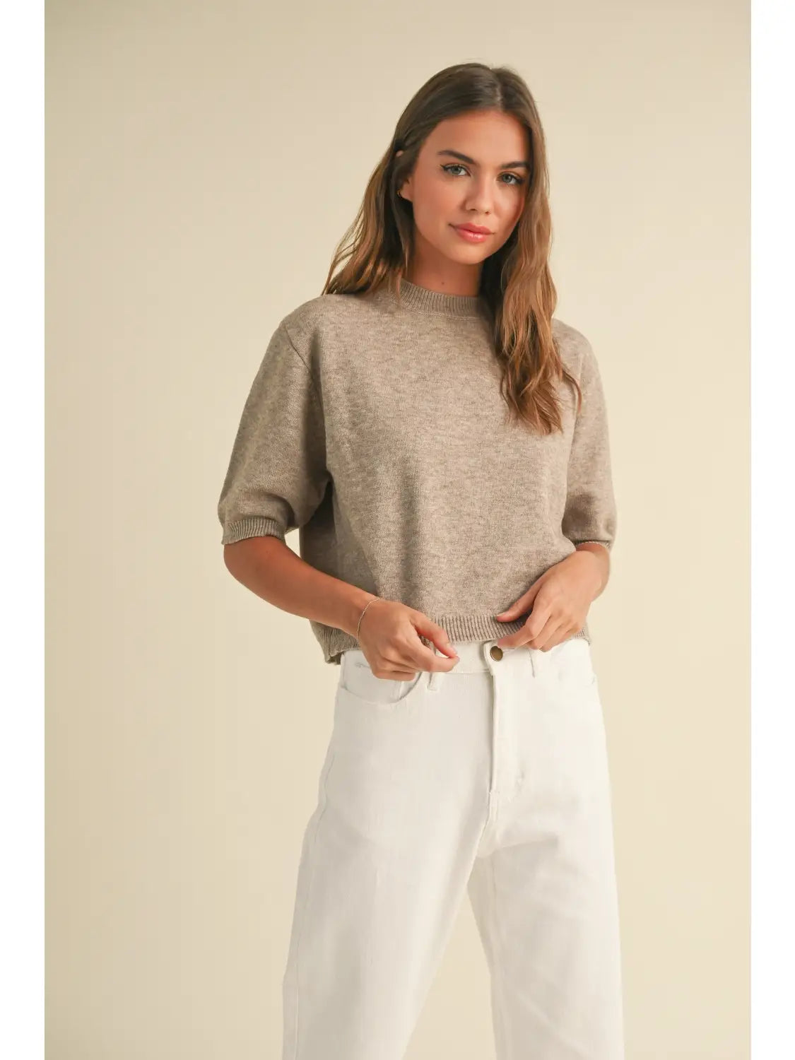 Short Sleeve Sweater