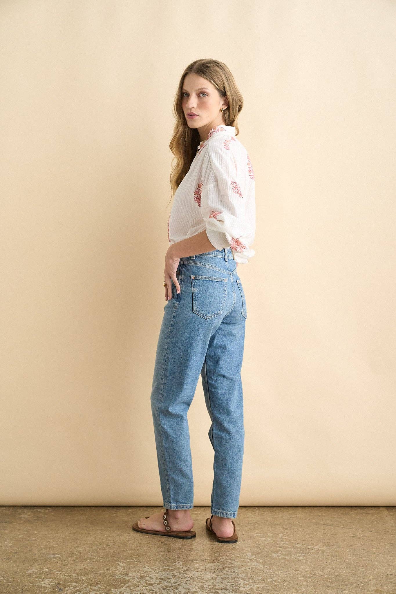 Alexa blouse off white - ACME FINE GOODS