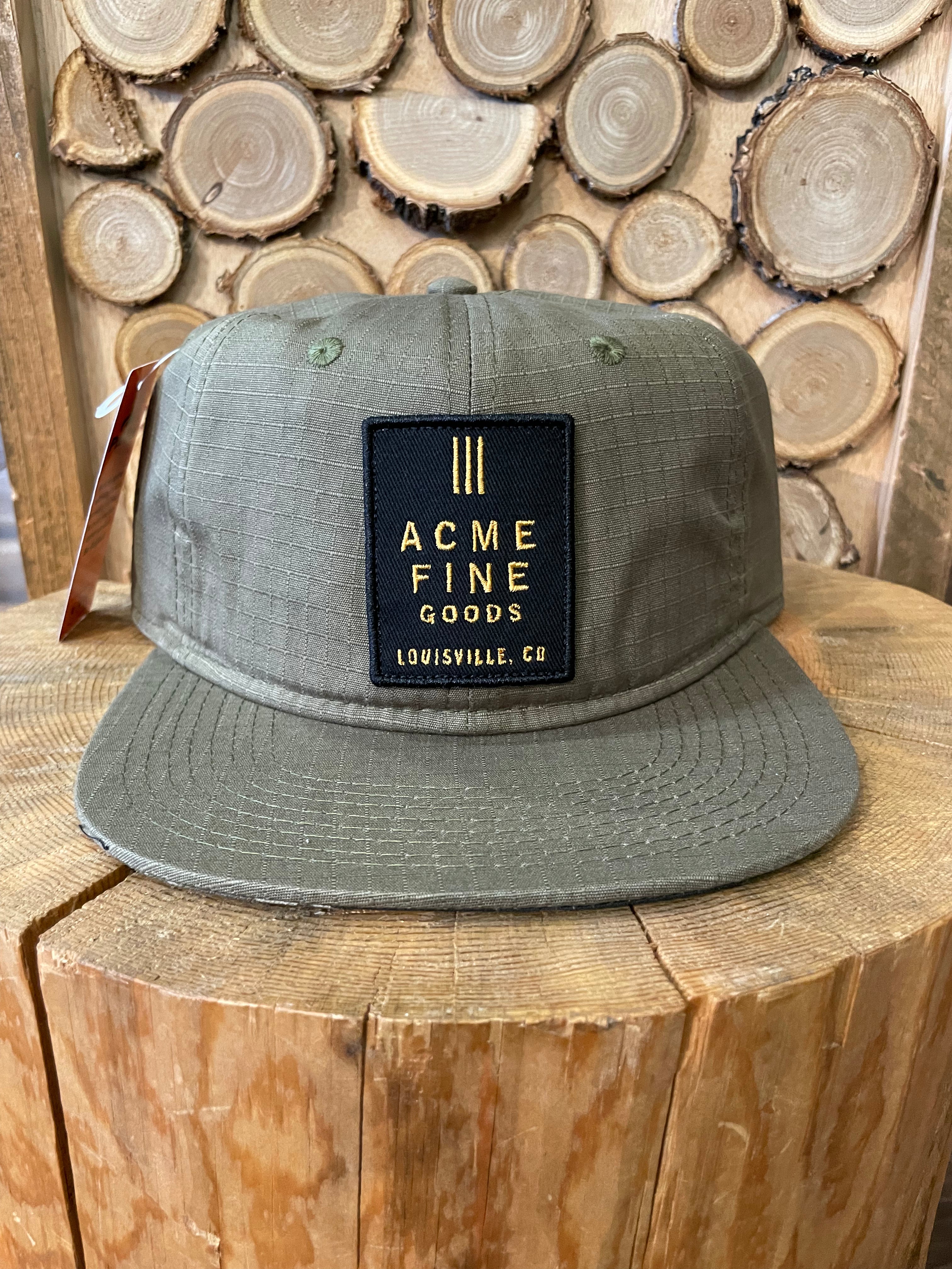 Acme Fine Goods 6-Panel Hat - ACME FINE GOODS
