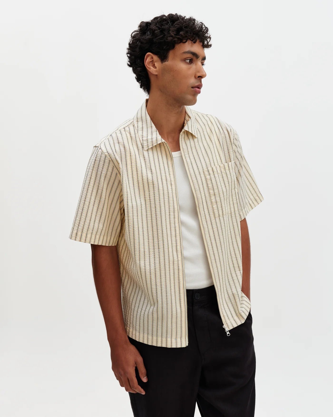 Sears Zip SS Shirt
