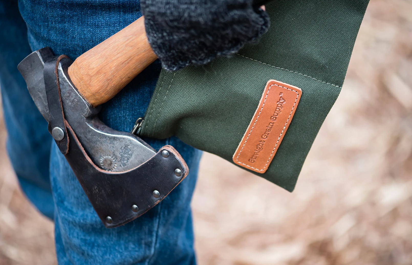 Dual Grit Sharpening Stone & Pouch - ACME FINE GOODS